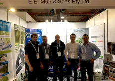 (L to R) James Muir from EE Muir & Sons, Leon Atsalis from Eclipse Enterprises, Peter Hoeck from EE Muir & Sons, Michiel Seignette from Sudlec, Heinrich van der Westhuizen from Valagro/EE Muir & Sons.